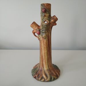 Weller Pottery Baldin Apple Tree Flower Vase 1920s Woodcraft Arts And Crafts